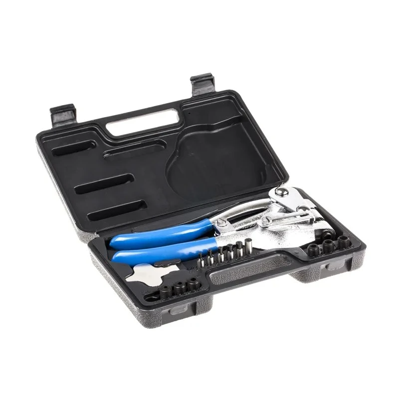 RS PRO Punch Set with Die Key and Storage Case Circular Hole 3/32 To 9/32 in Hand Operation 388-3628