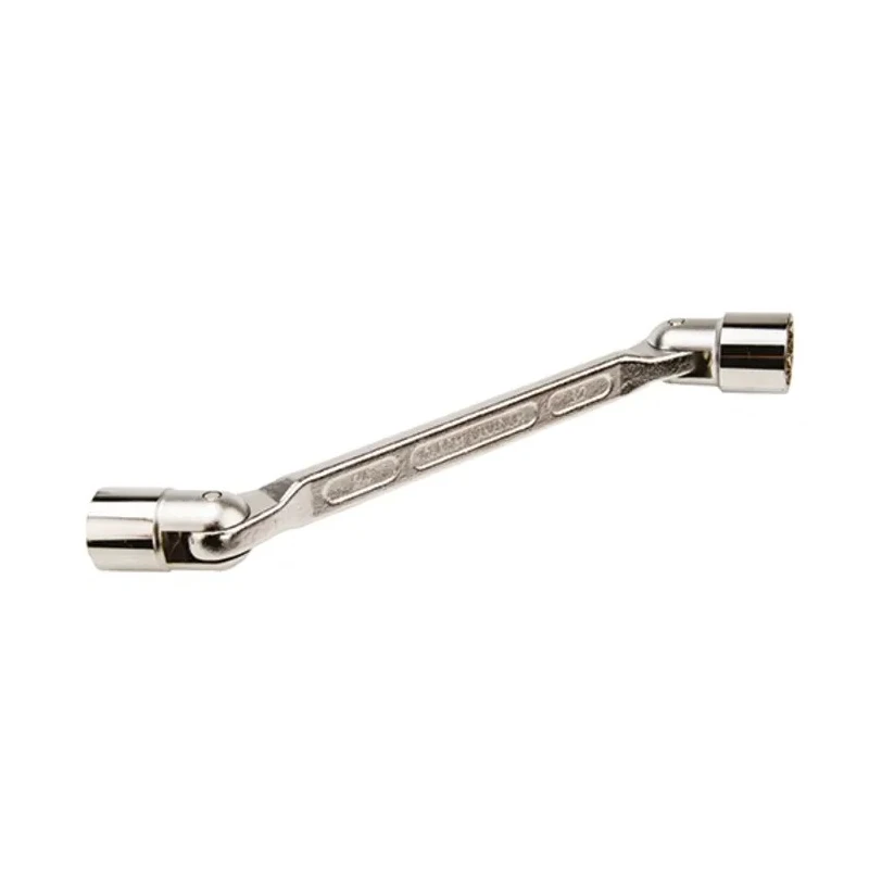 RS PRO 10-Piece Flex Head Box Wrench Set 8 to 27 mm Chrome Vanadium Steel 388-3735