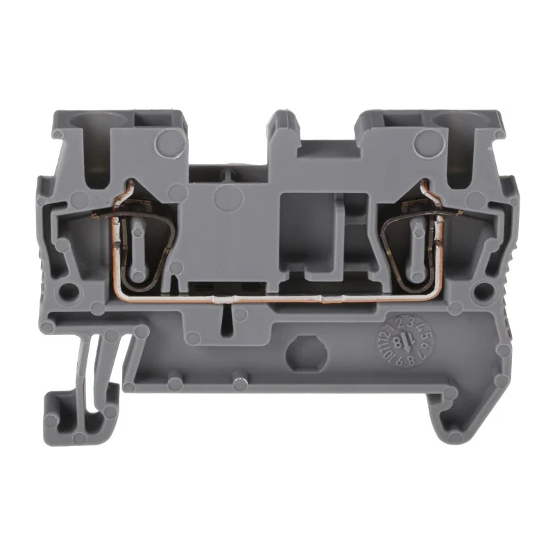 Phoenix Contact ST2.5 Series Feed Through Terminal Block Grey 0.2mm² to 6mm², 1-Level, Spring Cage 3031212