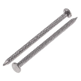 RS PRO Bright Steel Annular Ring Shank Nail 65 mm x 3.35 mm 500g Bag 385-0375