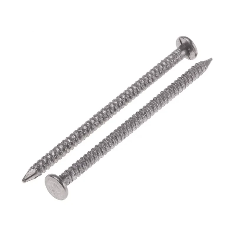 RS PRO Bright Steel Annular Ring Shank Nail 65 mm x 3.35 mm 500g Bag 385-0375