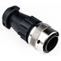 ITT Cannon Circular Connector, 12 Contacts, Cable Mount, Plug, Male, IP65 Rated, Nylon Housing, Trident Ringlock 192991-0520