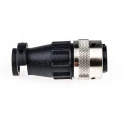 ITT Cannon Circular Connector, 12 Contacts, Cable Mount, Plug, Male, IP65 Rated, Nylon Housing, Trident Ringlock 192991-0520