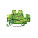 WAGO 870 Series Earth Terminal Block 2.5mm², 2-Level, Cage Clamp, 500V, 24A 870-507