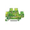 WAGO 870 Series Earth Terminal Block 2.5mm², 2-Level, Cage Clamp, 500V, 24A 870-507