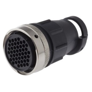 ITT Cannon Circular Connector, 48 Contacts, Cable Mount, Standard Size, Socket, Female, IP65 Protection, Trident 192991-0518
