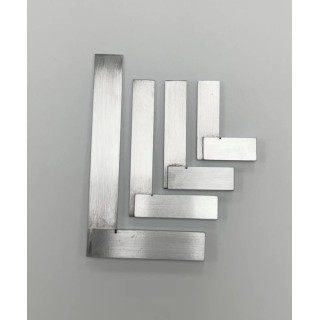 RS PRO Engineers Set Square Steel Blade Thickness 1.6 mm Stock Thickness 10.5 mm 4 Piece Set 387-0010