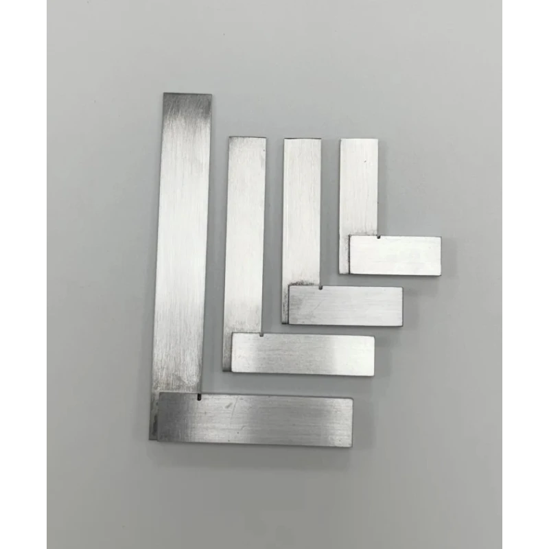 RS PRO Engineers Set Square Steel Blade Thickness 1.6 mm Stock Thickness 10.5 mm 4 Piece Set 387-0010