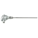 Reckmann PT100 RTD Sensor, 9 mm Diameter, 250 mm Length, Max 400°C 