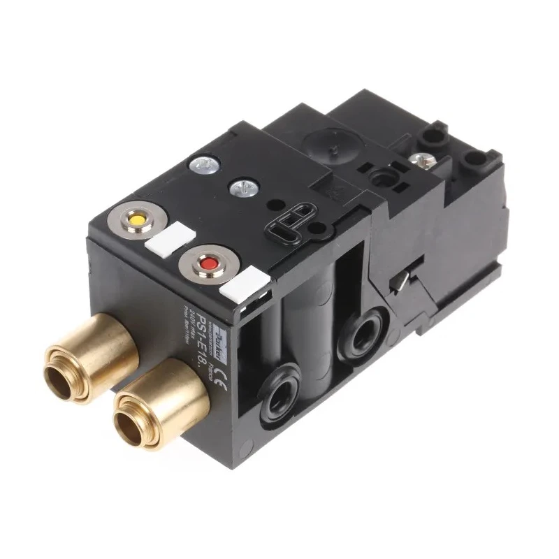 Parker Pneumatic Solenoid Valve - 4/2 NO, NO Solenoid/Spring, 6 mm Port Size, 24V, 1.2W Power PS1-E186