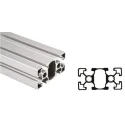 Bosch Rexroth Silver Aluminium Strut Profile 45 x 90 mm 10 mm Groove, 3 m Length, Series MGE 13.2 3842992432/3000