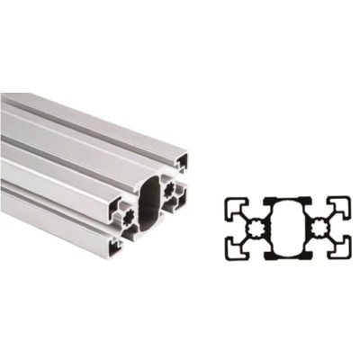 Bosch Rexroth Silver Aluminium Strut Profile 45 x 90 mm 10 mm Groove, 3 m Length, Series MGE 13.2 3842992432/3000