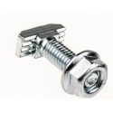 Bosch Rexroth M6 T-Head Bolt Connecting Component, Galvanised Steel, 20mm Length, Compatible with 30mm Strut 3842523927