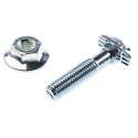 Bosch Rexroth Galvanised Steel T-Head Bolt Connecting Component M8 Thread Size, Compatible with Strut Profiles 40 3842528725