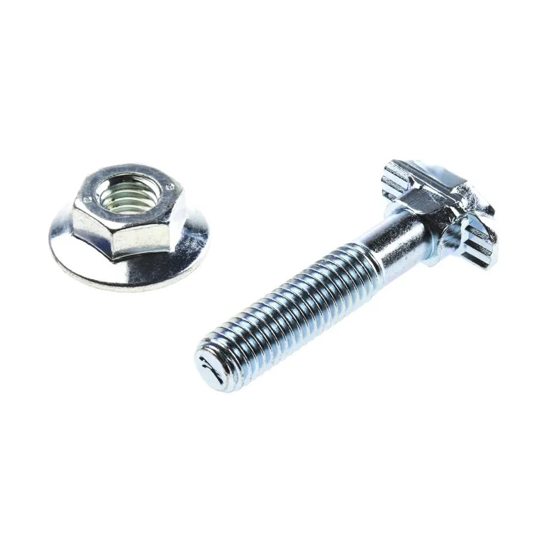 Bosch Rexroth Galvanised Steel T-Head Bolt Connecting Component M8 Thread Size, Compatible with Strut Profiles 40 3842528725