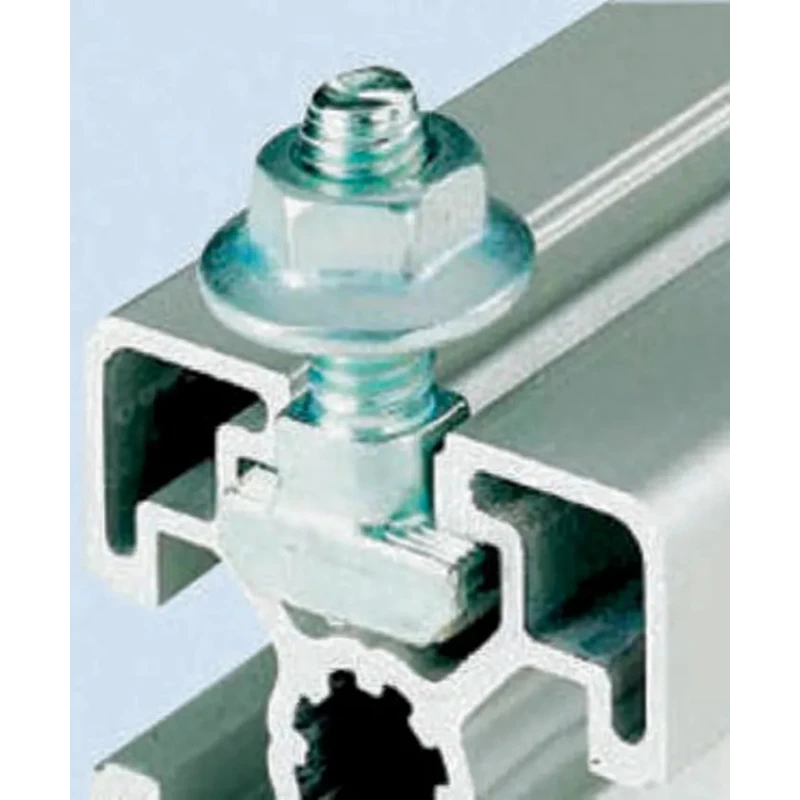 Bosch Rexroth Galvanised Steel T-Head Bolt Connecting Component M8 Thread Size, Compatible with Strut Profiles 40 3842528725