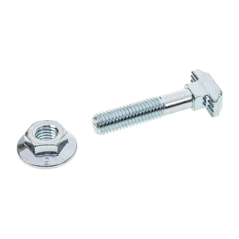 Bosch Rexroth Galvanised Steel T-Head Bolt Connecting Component M8 Thread Size, Compatible with Strut Profiles 40 3842528725