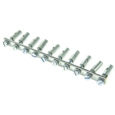Weidmüller SAK Series Jumper Bar for Use with DIN Rail Terminal Blocks 0457400000