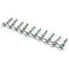 Weidmüller SAK Series Jumper Bar for Use with DIN Rail Terminal Blocks 0457400000