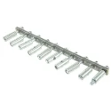 Weidmüller SAK Series Jumper Bar for Use with DIN Rail Terminal Blocks 0457400000
