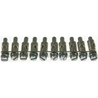 Weidmüller SAK Series Jumper Bar for Use with DIN Rail Terminal Blocks 0457800000