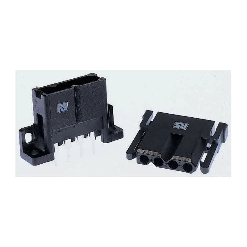 ITT Cannon Trident Series Straight Through Hole PCB Header, 4 Contacts, 5.08 mm Pitch, 1 Row TST04RD01T / 192991-0318