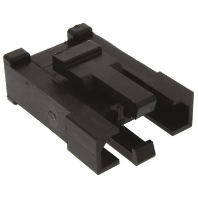 ITT Cannon Trident Male Connector Housing 5.08 mm Pitch 4 Way 1 Row Straight TST04PA00 / 192990-0370