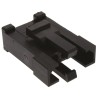 ITT Cannon Trident Male Connector Housing 5.08 mm Pitch 4 Way 1 Row Straight TST04PA00 / 192990-0370
