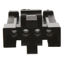 ITT Cannon Trident Male Connector Housing 5.08 mm Pitch 4 Way 1 Row Straight TST04PA00 / 192990-0370