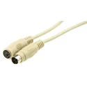 Roline Grey Polyvinyl Chloride PS/2 Cable 10m Length 11.01.5690-25