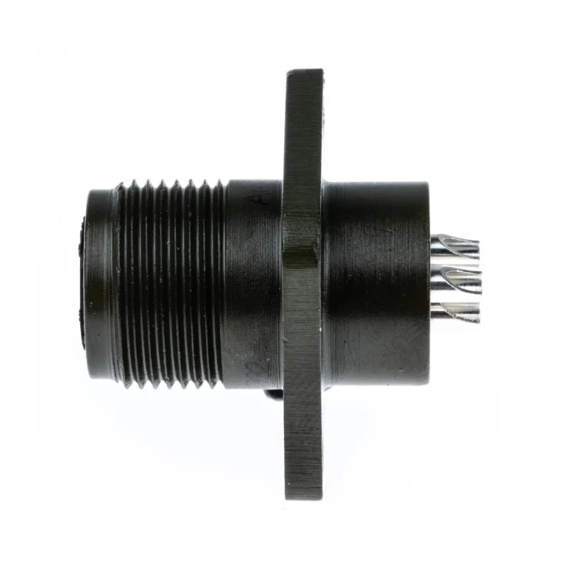 Amphenol Industrial MS Spec Circular Connector 3 Way Box Mount Female, Copper Alloy, Aluminium Shell MS3102A