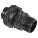 Amphenol Industrial MIL Spec Circular Connector Copper Alloy Straight 6 Way Cable Female 200, 250V AC MS3106A