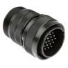 Amphenol Industrial MIL Spec Circular Connector Copper Alloy Straight 24 Way Cable Male Contacts, Silver Plating MS3106A