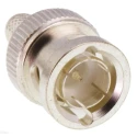 TE Connectivity BNC Series Coaxial Connector Cable Male BNC 75 Ω Straight Body Crimp 1-1337429-0