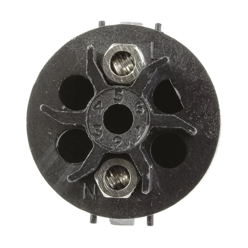 Bulgin Female Connector Insert 10 Way Screw Termination for Mini Buccaneer Connector SA3319