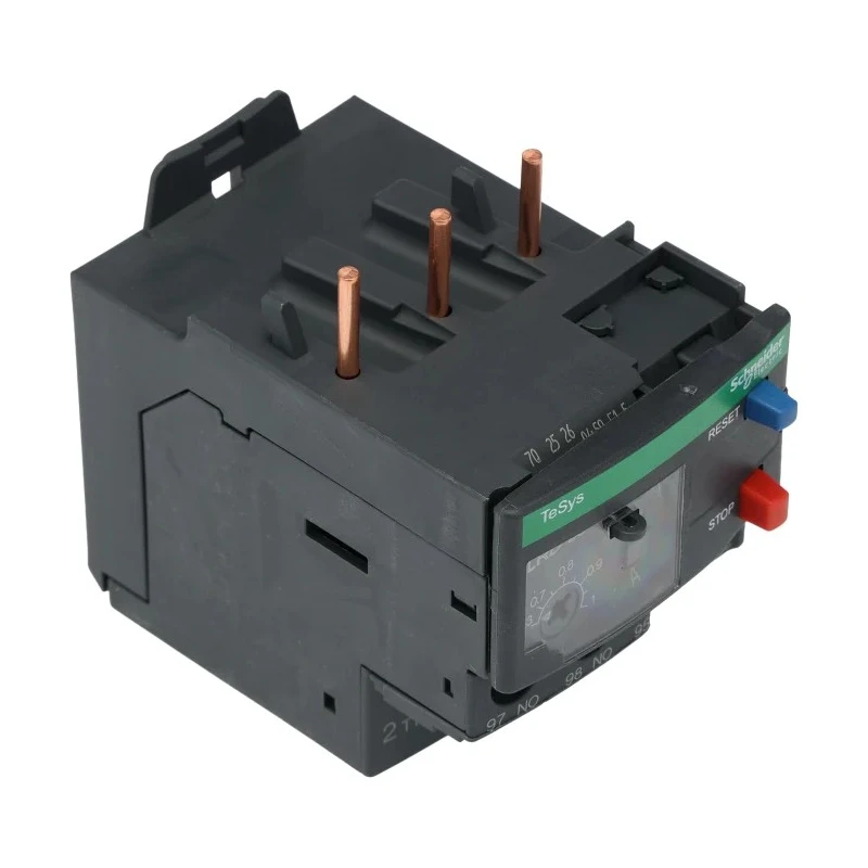 Schneider Electric LRD Overload Relay 1 NO/1 NC 0.63A 1 A F.L.C 1A Contact Rating 370W 3 Pole LRD05
