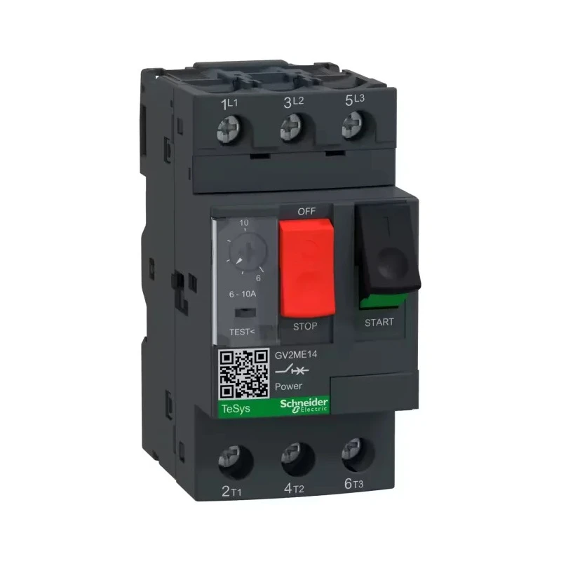 Schneider Electric Motor Protection Circuit Breaker 10A, 6A, 690V, Thermal Magnetic, 3 Pole GV2ME