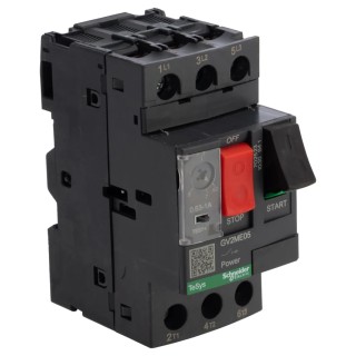 Schneider Electric Motor Protection Circuit Breaker 0.63 to 1 A, 690V, Thermal Magnetic, 3 Poles GV2ME