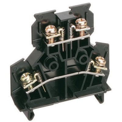 Toyogiken PUW Series DIN Rail Terminal Block, 2mm², 2-Level, Screw Termination, 22A, 600V AC PUW-20