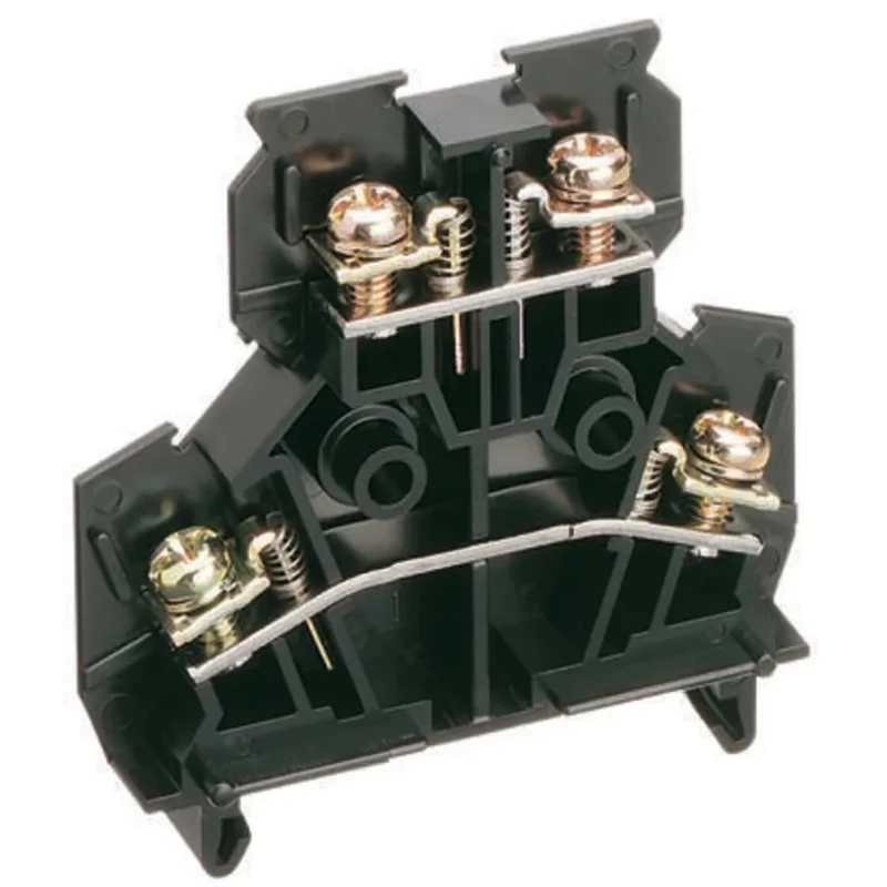 Toyogiken PUW Series DIN Rail Terminal Block, 2mm², 2-Level, Screw Termination, 22A, 600V AC PUW-20