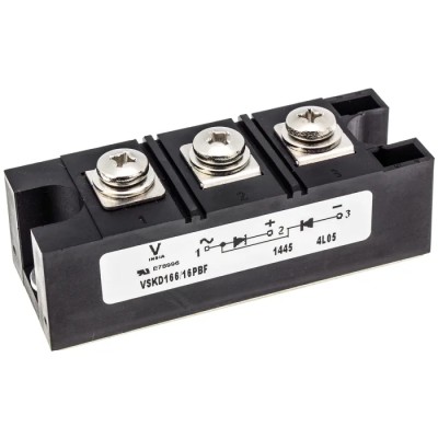 Vishay 1600 V 165 A Standard Recovery Diode 3-Pin INT-A-PAK VS-VSKD166/16PBF