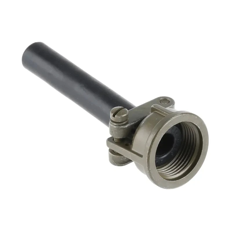 Amphenol Industrial Cable Clamp Shell Size 14 Die Cast Zinc Housing Olive Drab 21.59mm Length 97-3057-1007-1