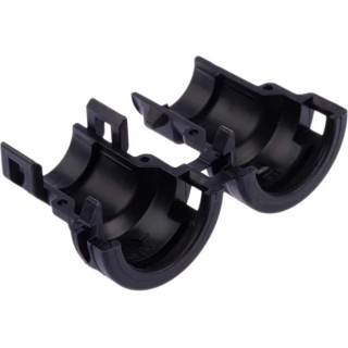TE Connectivity Black Nylon Cable Clamp 11.2 mm Maximum Bundle Diameter 32 mm Length 25.8 mm Width 965786-1