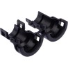 TE Connectivity Black Nylon Cable Clamp 11.2 mm Maximum Bundle Diameter 32 mm Length 25.8 mm Width 965786-1
