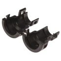 TE Connectivity Black Nylon Cable Clamp 11.2 mm Maximum Bundle Diameter 32 mm Length 25.8 mm Width 965786-1