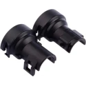 TE Connectivity Black Nylon Cable Clamp 11.2 mm Maximum Bundle Diameter 32 mm Length 25.8 mm Width 965786-1