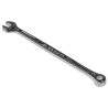 Facom Combination Spanner 4 to 41 mm Satin Chrome Finish 115mm Overall Length 12-Point 15° Offset Angle 440.5H