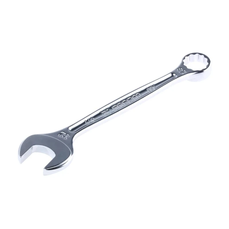 Facom Combination Spanner 4 to 41 mm, 355mm Overall Length, Satin Chrome Finish 12-Point 15° Offset Angle 440.32