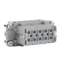 EPIC Heavy Duty Power Connector 10 Way 10A 440V Kit with Inserts x 2, Gland, Base H-A Series 10440100+10441100+10442000+194