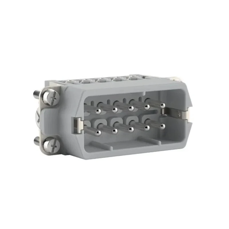 EPIC Heavy Duty Power Connector 10 Way 10A 440V Kit with Inserts x 2, Gland, Base H-A Series 10440100+10441100+10442000+194